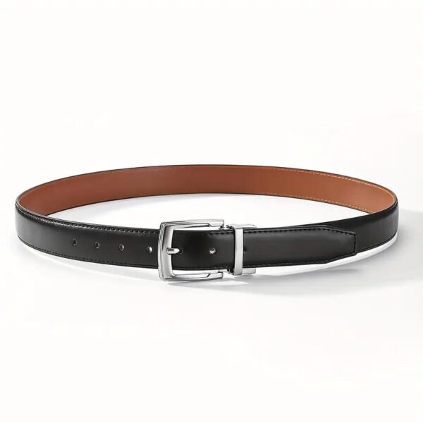 Premium Quality Double Sided Genuine Leather Belt - Image 2